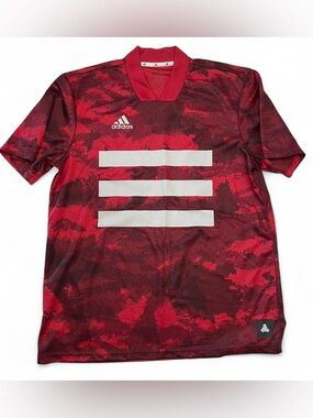 Adidas Red Small Soccer Jersey Tango AOP